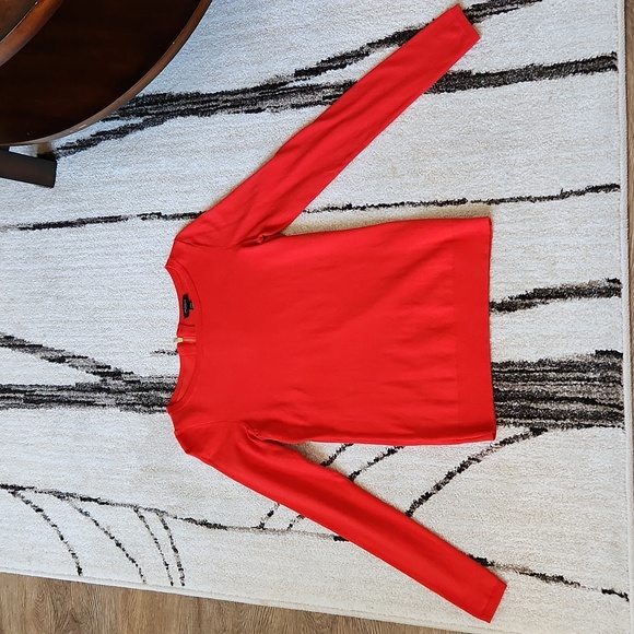 Ann Taylor Orange Sweater - Picture 1 of 7